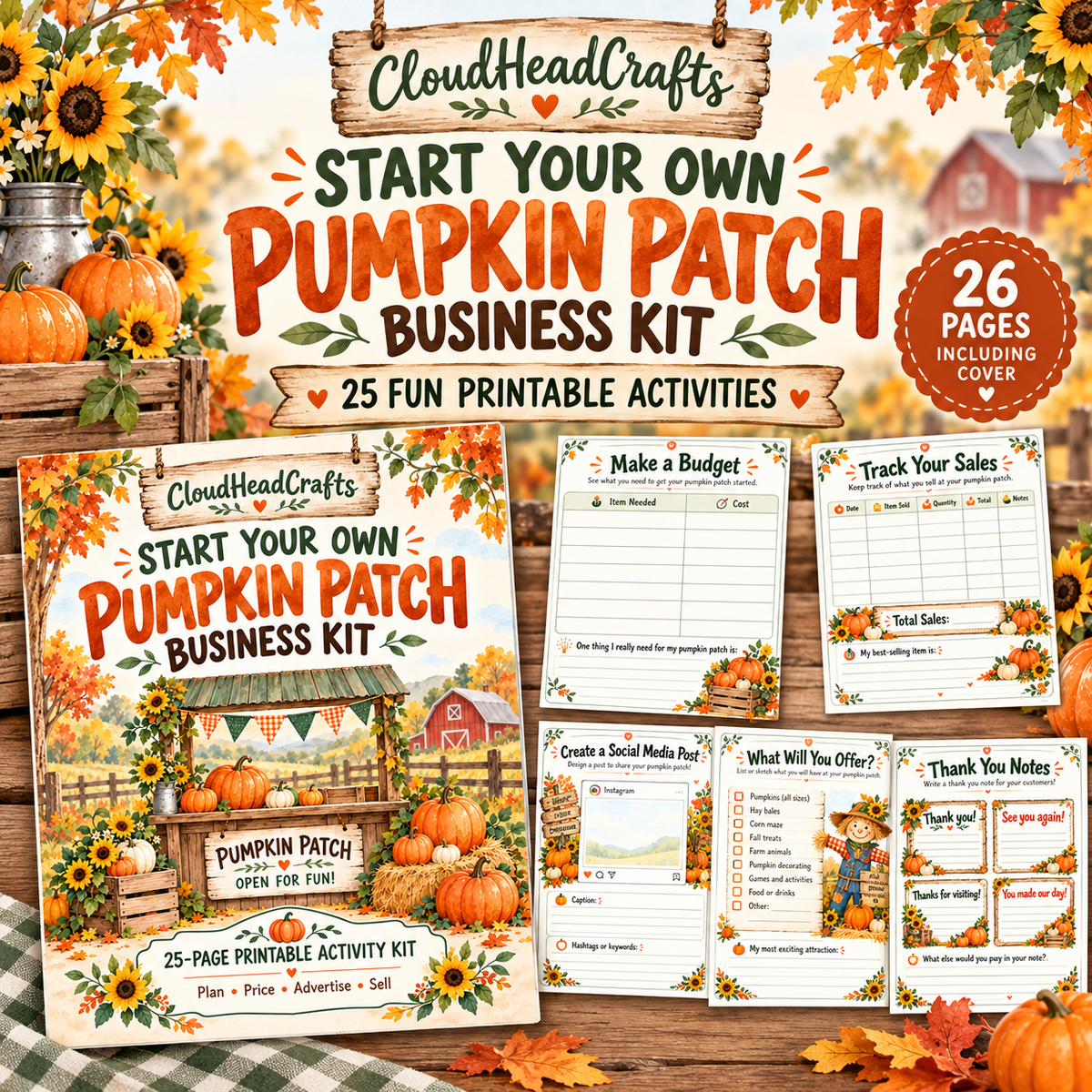 Start Your Own Pumpkin Patch Business Kit